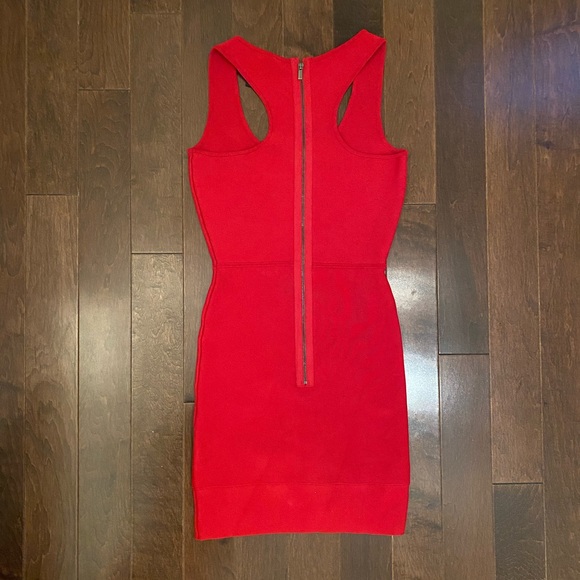 BCBGMaxAzria Gisela Cocktail Dress - Red - Picture 3 of 3